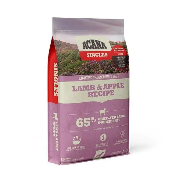 ACANA Singles Lamb & Apple Recipe Grain Free Dry Dog Food