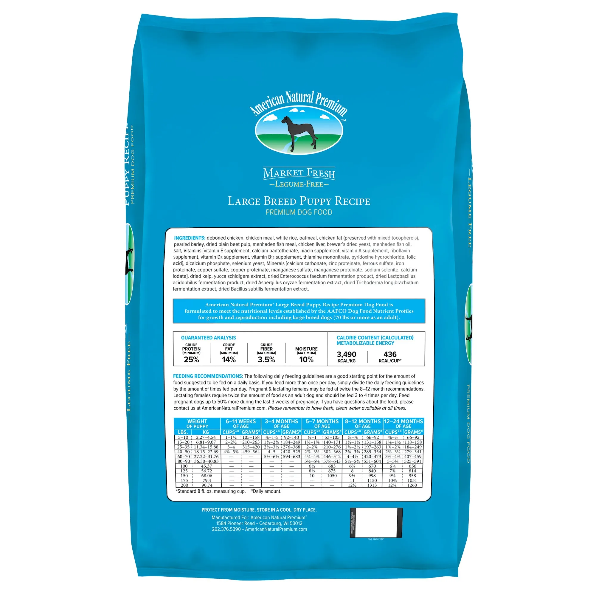 American Natural Premium Large Breed Puppy Dry Dog Food