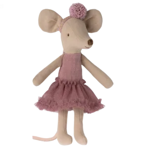 Ballerina Mouse, Big Sister - Heather by Maileg