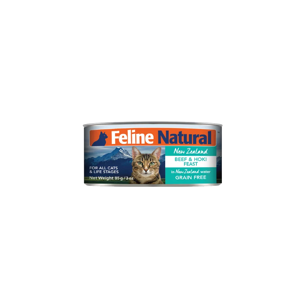 Beef & Hoki Feast Canned Cat Food