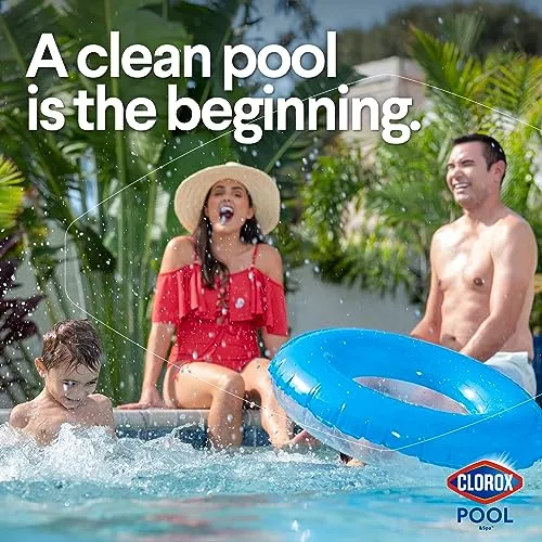 Clorox Pool&Spa XTRABLUE Plus 3 Chlorinating Tablets, Individually Wrapped, Kills Bacteria & Stops Algae (35 LB)