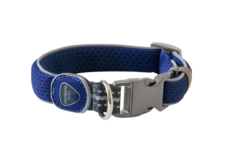 Coralpina Cinquetorri Dog Collar - Blue