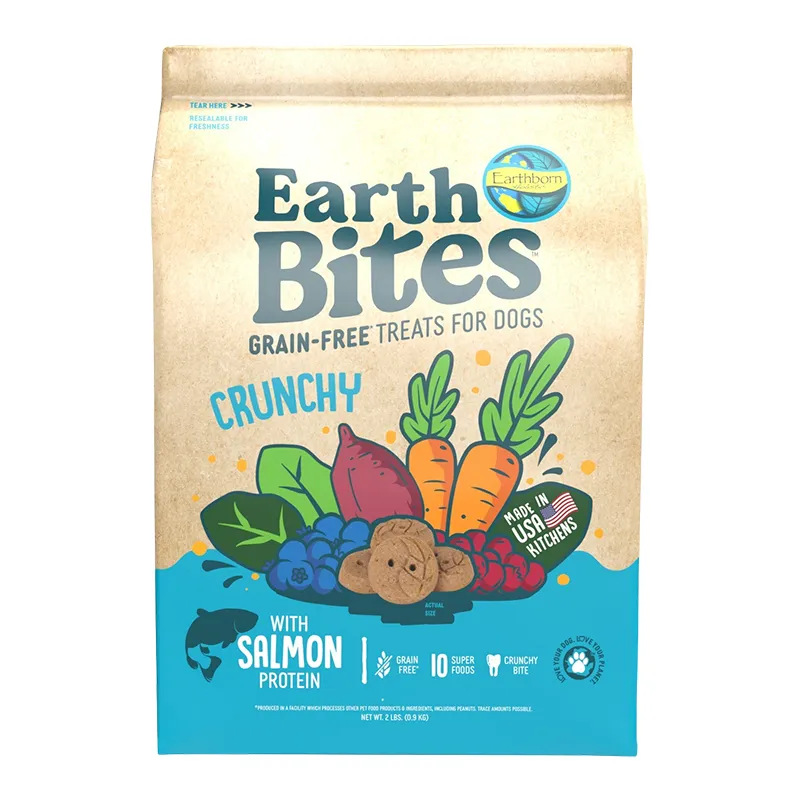 Earthborn Holistic EarthBites Crunchy Dog Treats Salmon & Pumpkin 1ea/2 lb