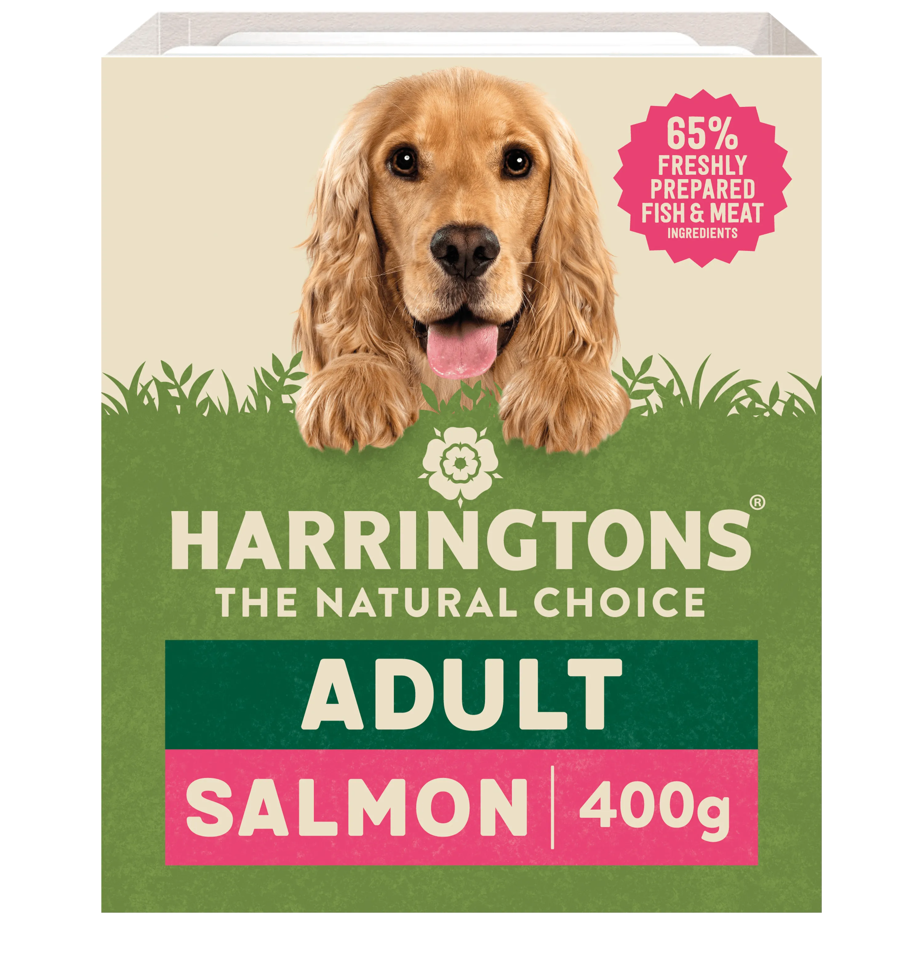 Harringtons Complete Wet Salmon & Potato 8 x 400g