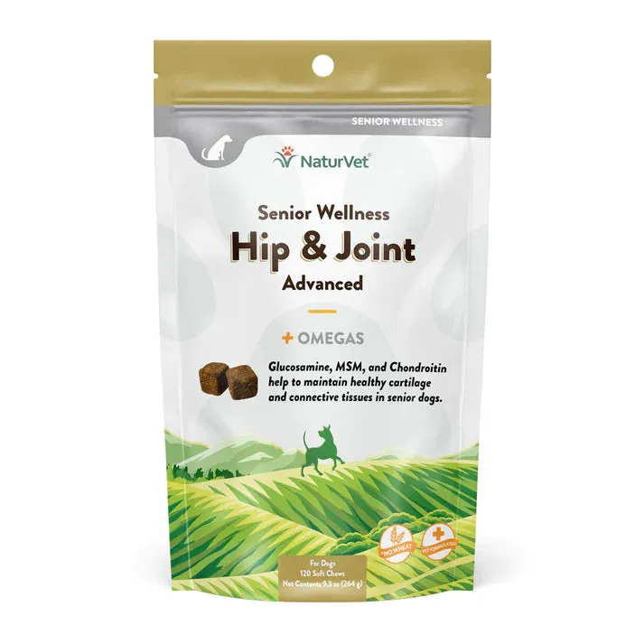 NaturVet Senior Wellness Hip & Joint Advanced Soft Chews