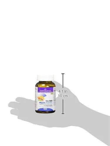 New Chapter Tiny Tabs Multivitamin with Fermented Priobiotics   Whole Foods   Vitamin D3   B Vitamins - 192 Tablets