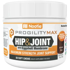 Nootie Progility Max Hip & Joint Soft Chew Supplement for Dogs