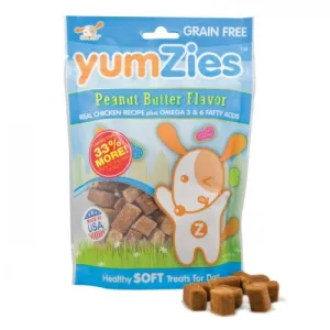 Nootie Yumzies Grain Free Soft Peanut Butter Dog Treats 8oz
