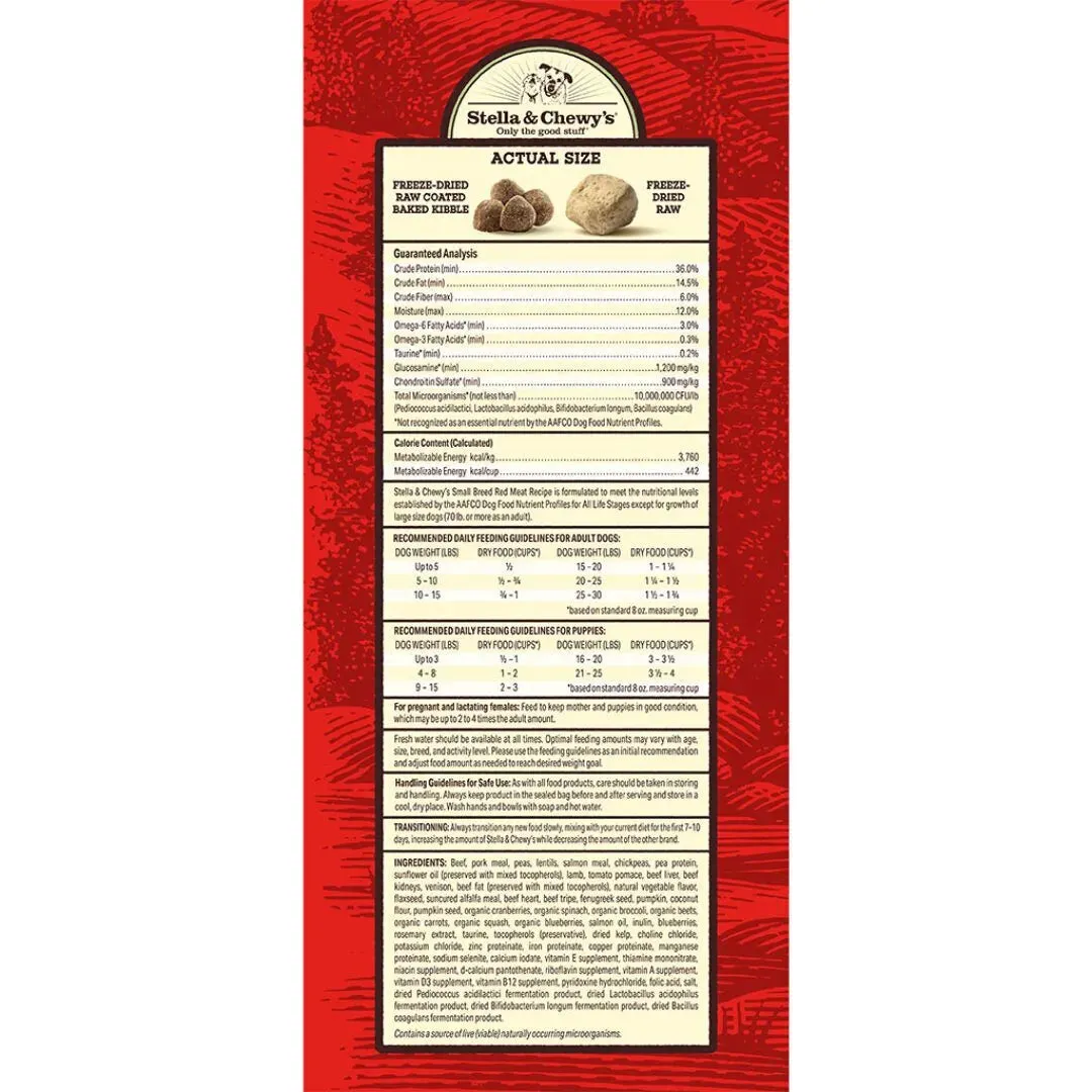 Stella and Chewy's Small Breed Red Meat Raw Blend
