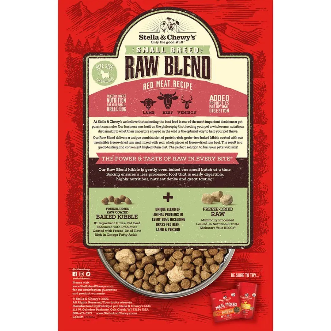 Stella and Chewy's Small Breed Red Meat Raw Blend