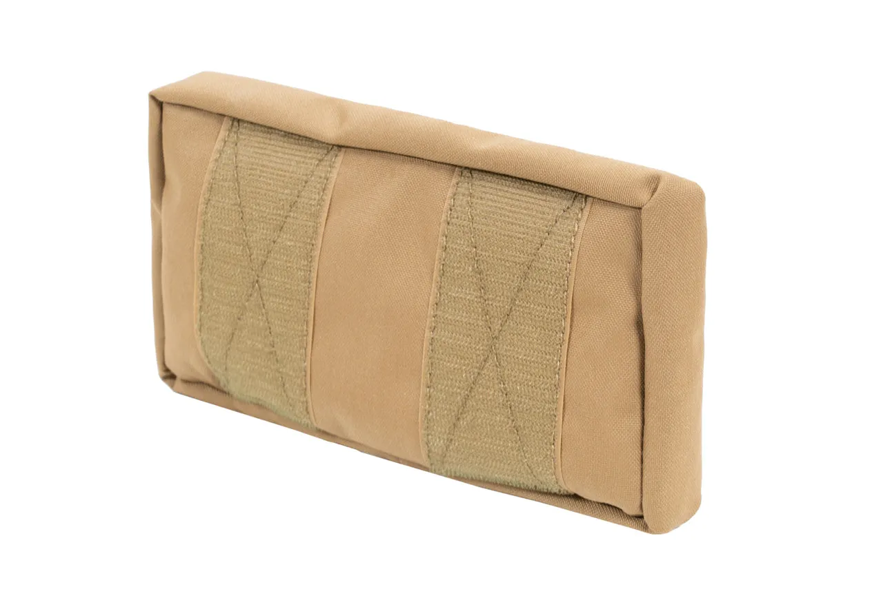 Velcro Pouch Medium - 4 x 8 x 1" | Clear Front