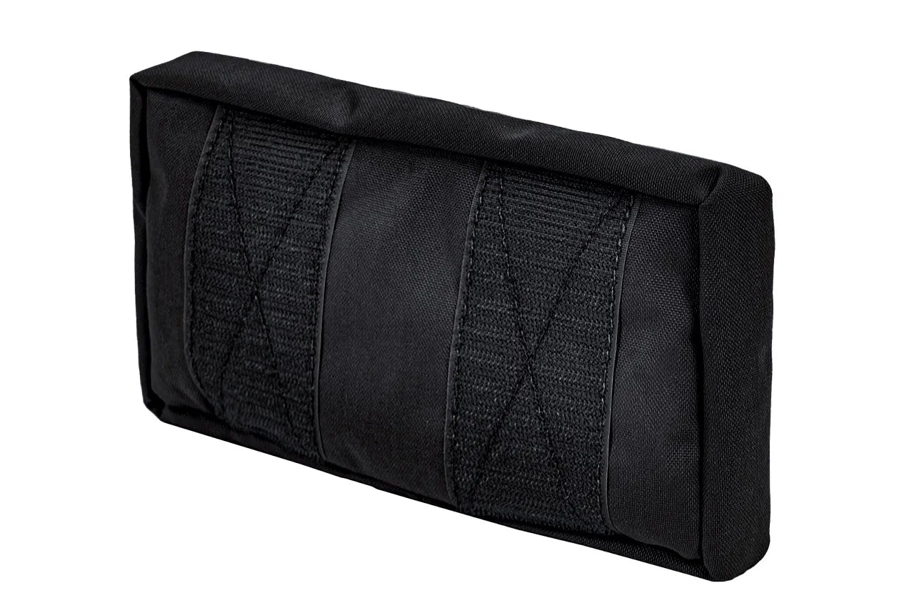 Velcro Pouch Medium - 4 x 8 x 1" | Clear Front