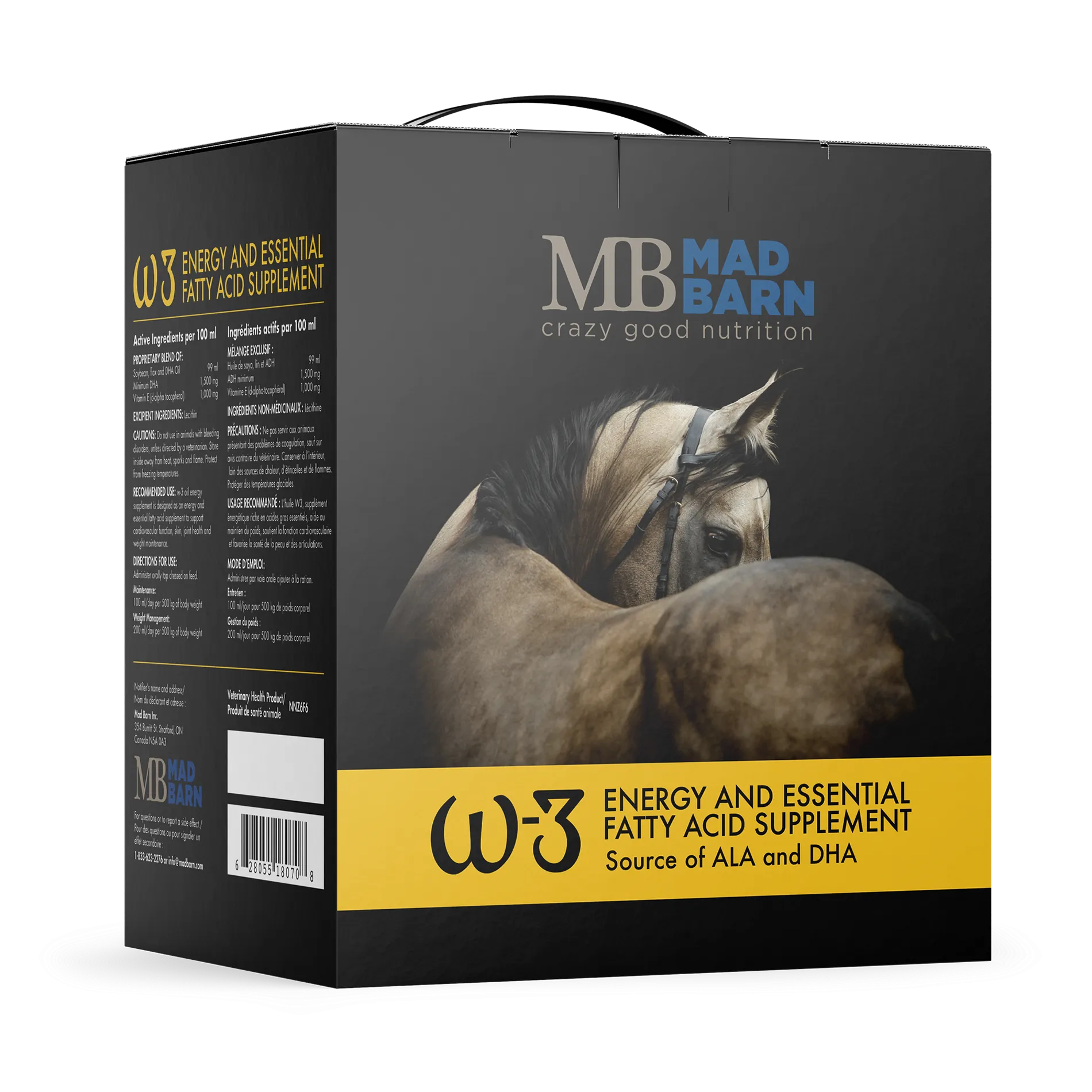w-3 oil 2x DHA 5L Mad Barn