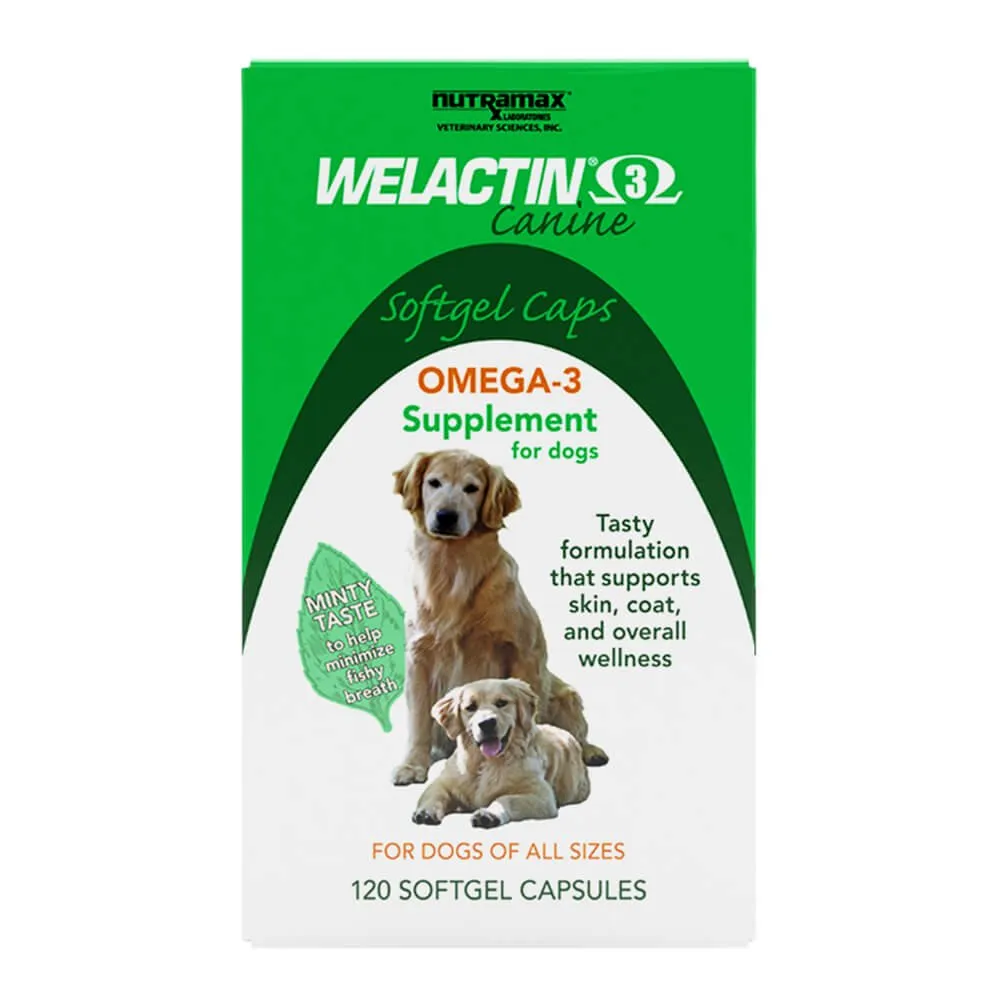 Welactin Canine Softgels, 120 count