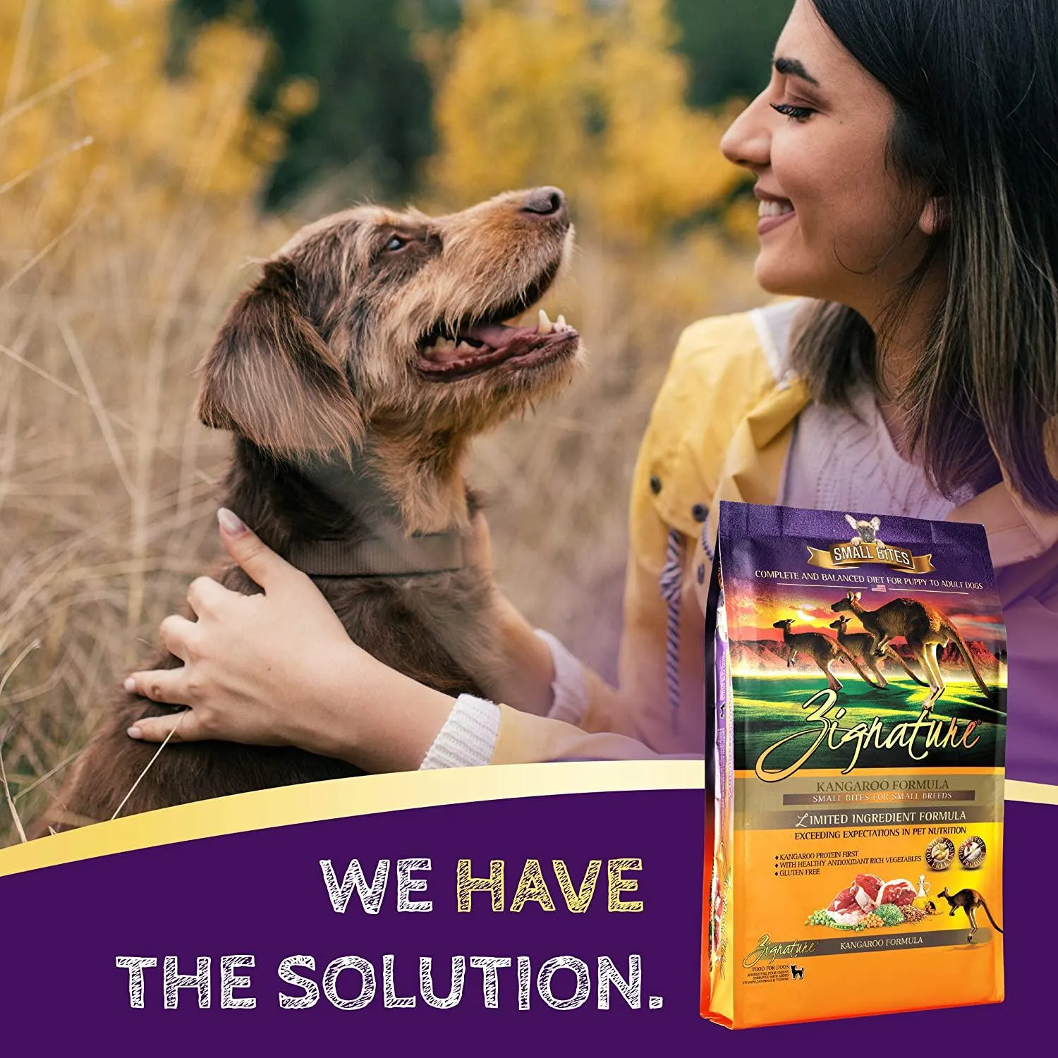 Zignature Limited Ingredient Formula Kangaroo Small Bites