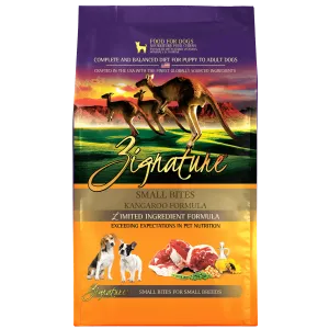 Zignature Limited Ingredient Formula Kangaroo Small Bites