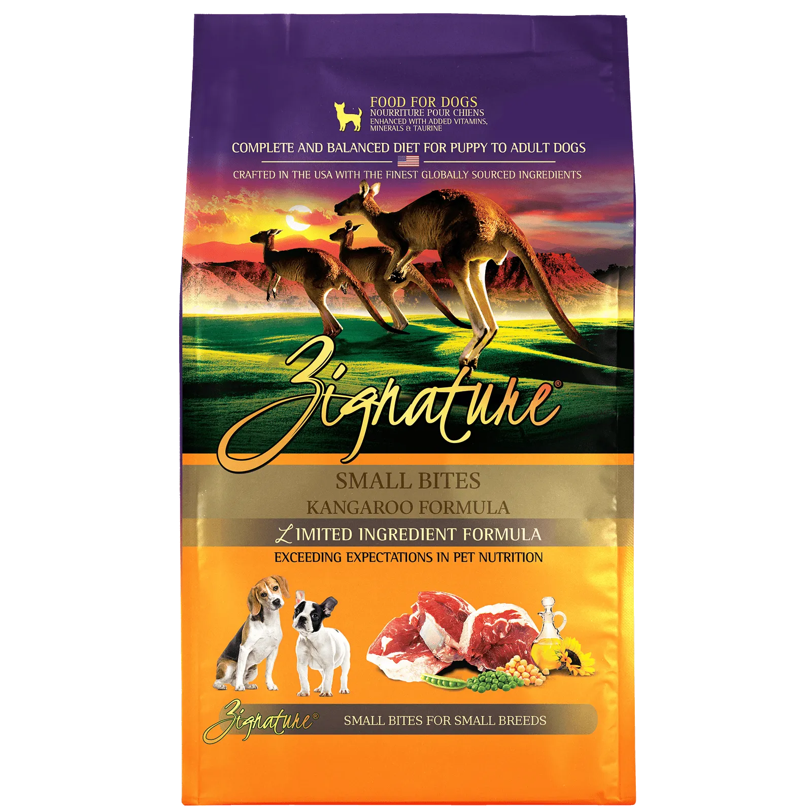 Zignature Limited Ingredient Formula Kangaroo Small Bites